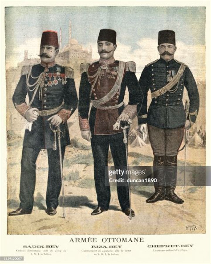 What did Ottoman soldiers wear?