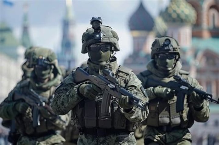 What do Russian special forces wear?