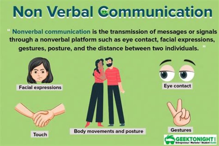 What do you mean by non verbal communication?