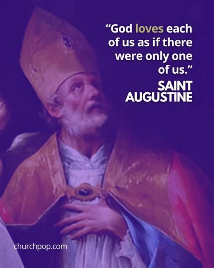 What does Augustine say about happiness?