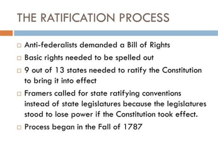 What does ratified mean in government?