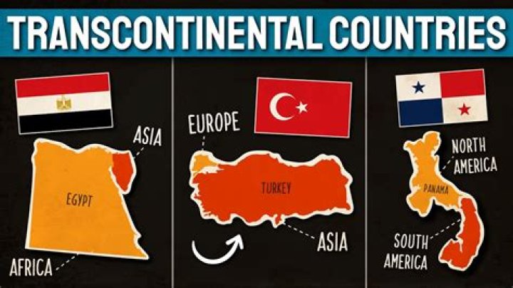 What does the term transcontinental mean?
