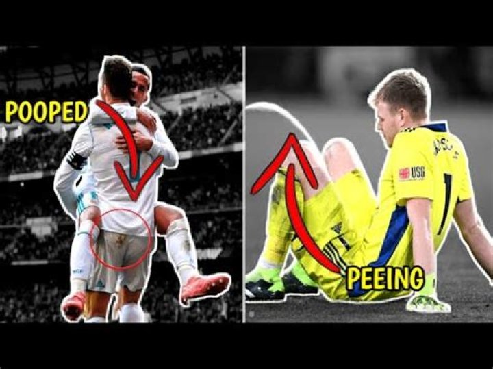 What football player pooped his pants?