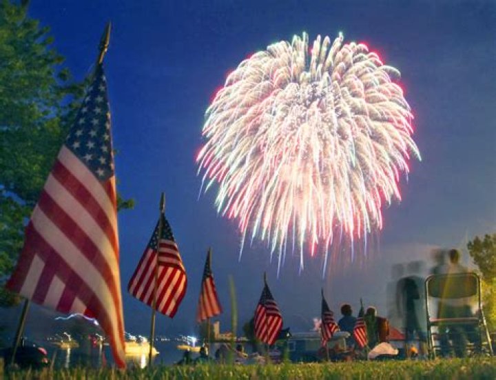 What happens on the 4th of July in America?