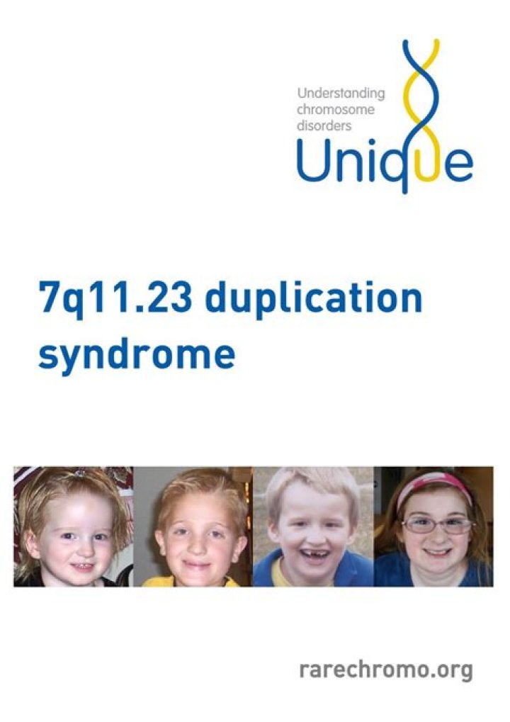 What is chromosome 7q11 23?