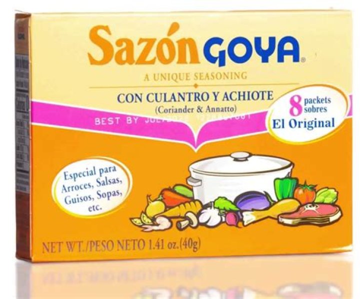 What is in Sazon Goya seasoning?