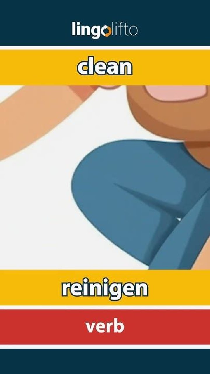 What is Reinigen in English?