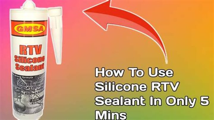 What is RTV silicone used for?