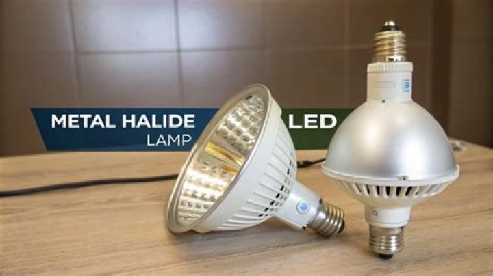 What is the difference between metal halide and LED lights?