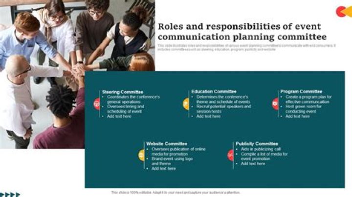 What is the duty of a planning committee?