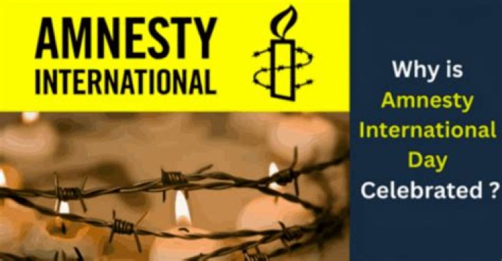 What is the emblem of Amnesty International?