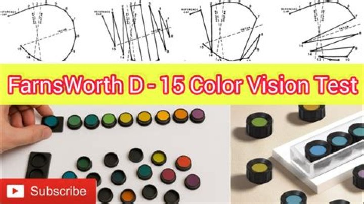 What is the Farnsworth D15 test?
