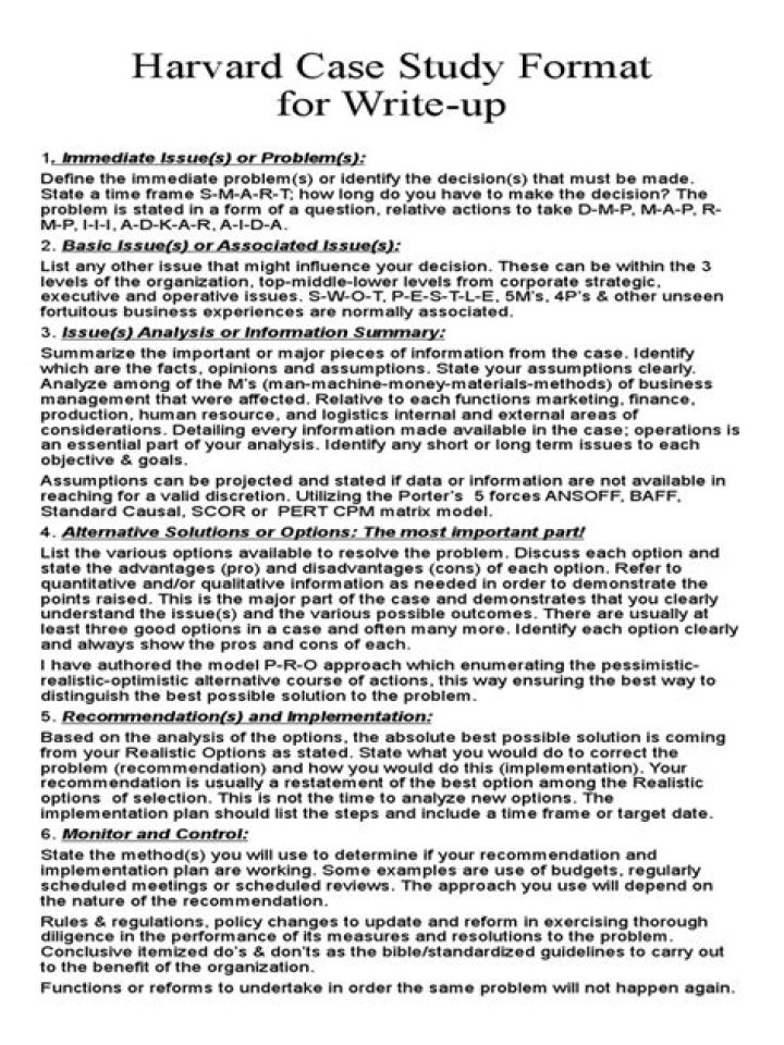 What is the Harvard case method?