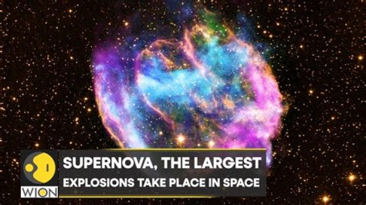 What is the largest supernova ever?