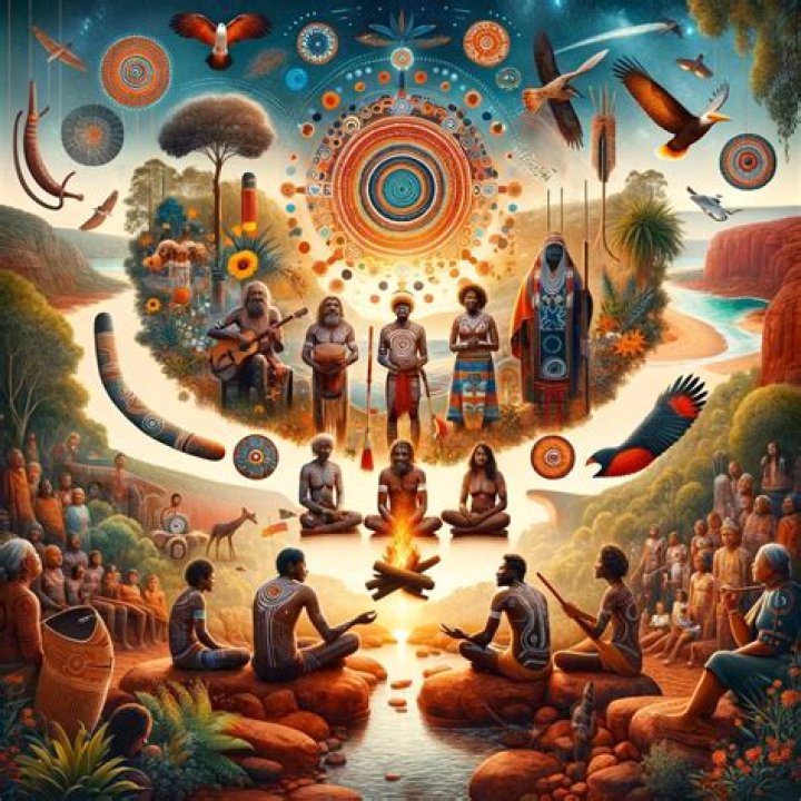 What is the link between art and aboriginal spirituality?