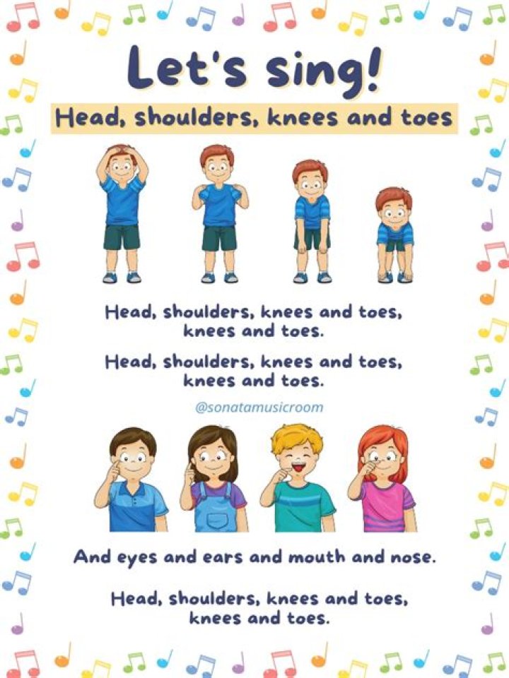 What is the purpose of Head shoulders knees and toes?