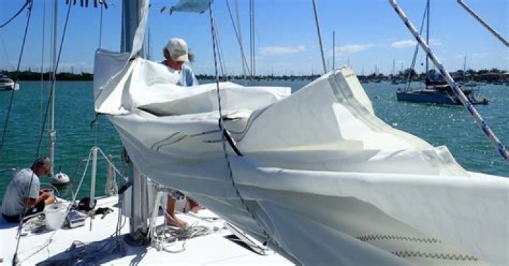 What is the purpose of lazy jacks on a sailboat?