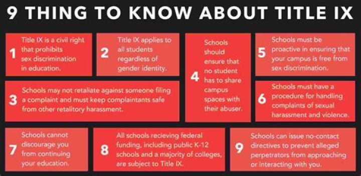 What is Title IX examples?