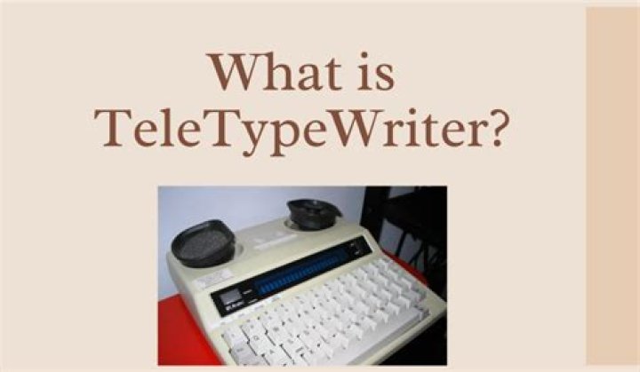 What is TTY and TTD?
