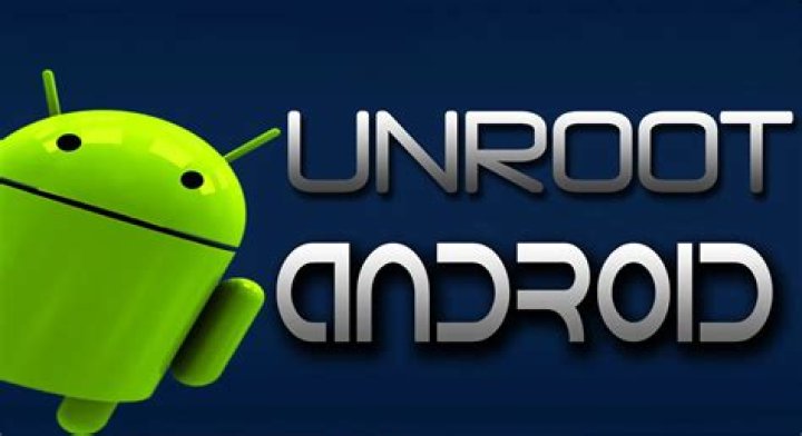 What mean Unroot?