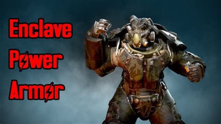 What power Armour does the Enclave use?
