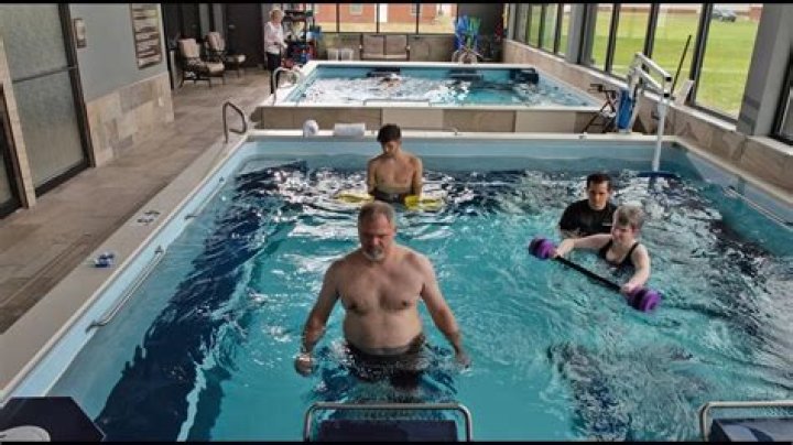 What temperature is a therapy pool?