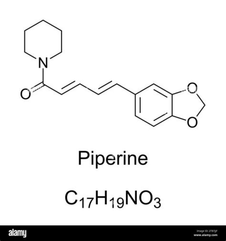 What type of compound is piperine?