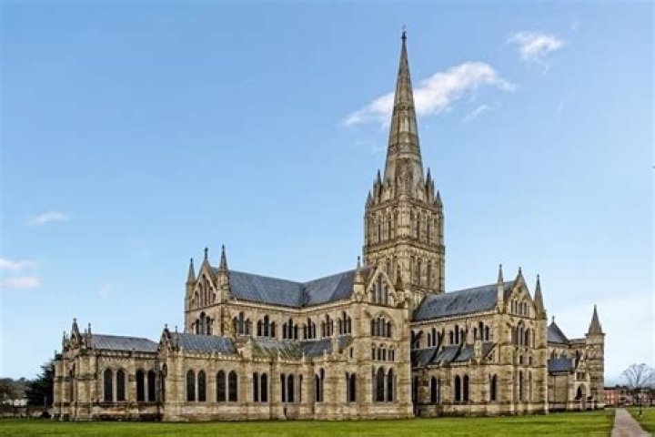 What was filmed at Salisbury Cathedral?