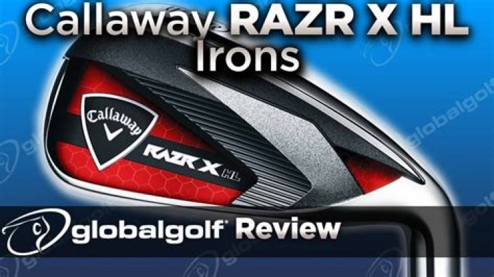 What year did Callaway RAZR X HL Irons come out?