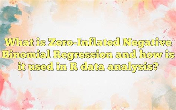 When should you use zero-inflated negative binomial?