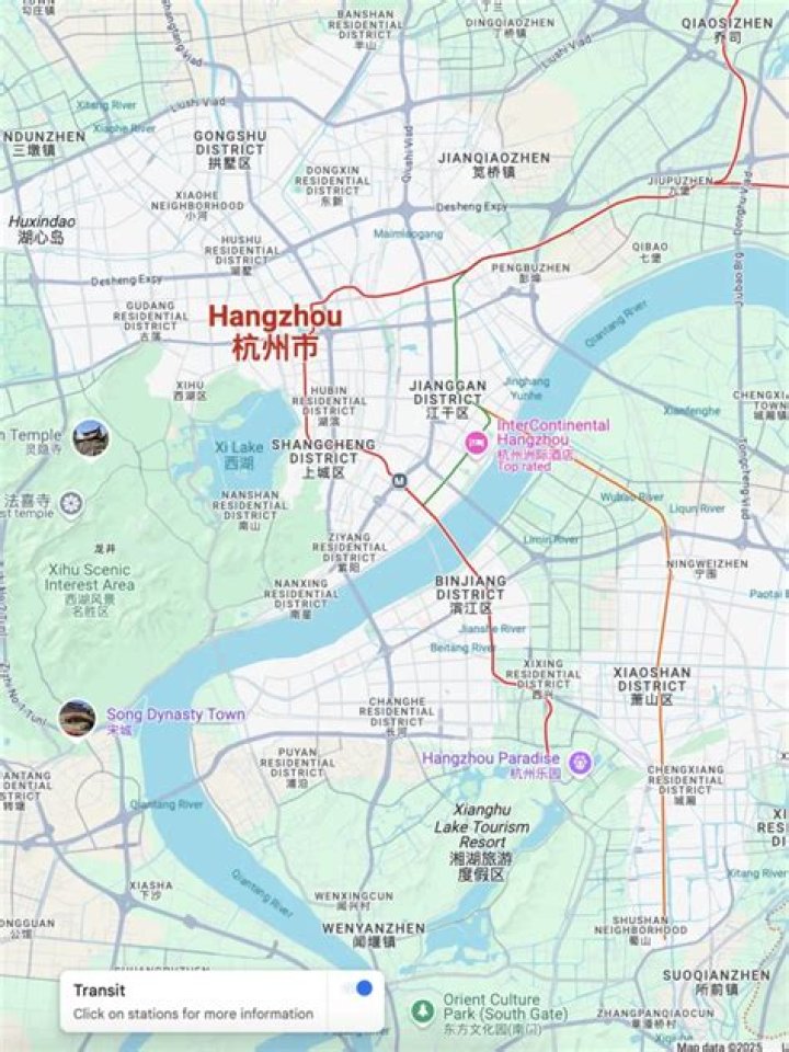 When was Hangzhou at its peak?