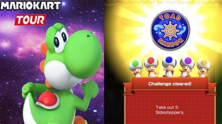 Where are the side steppers in Mario Kart Tour?