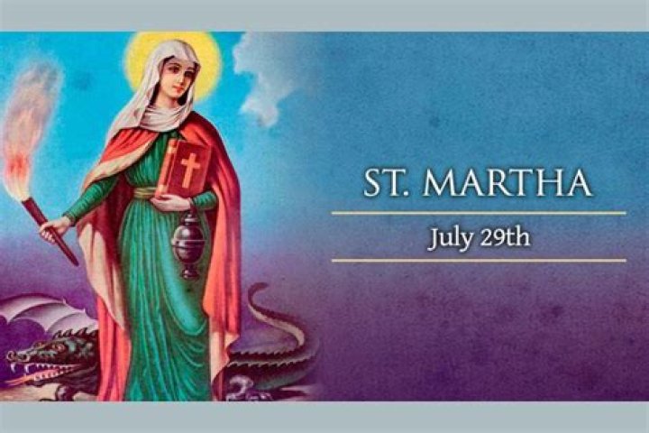 Where did saint Martha die?