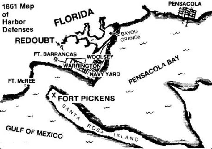 Where is Fort McRee located?