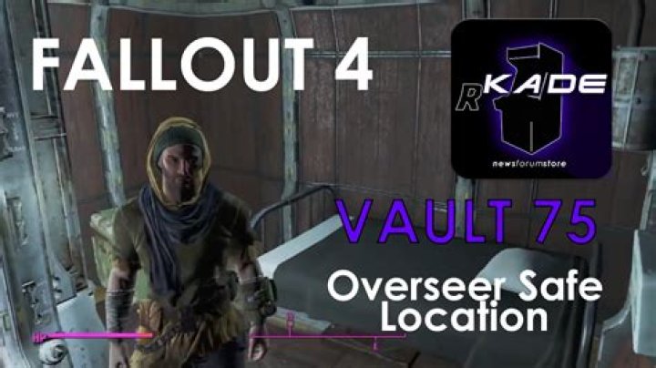 Where is the overseer safe in Vault 75?