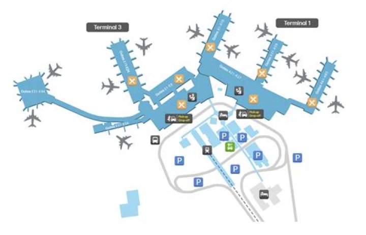 Where is train station at Rome airport?