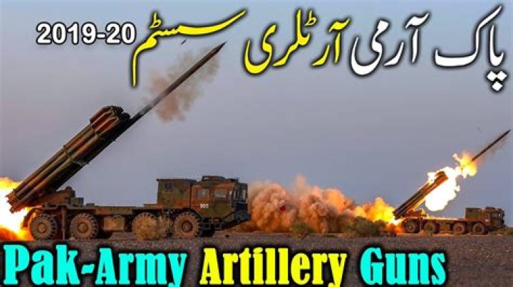Which gun is used by Pak Army?