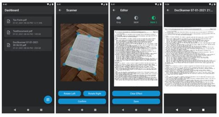 Which is the best free document scanner?