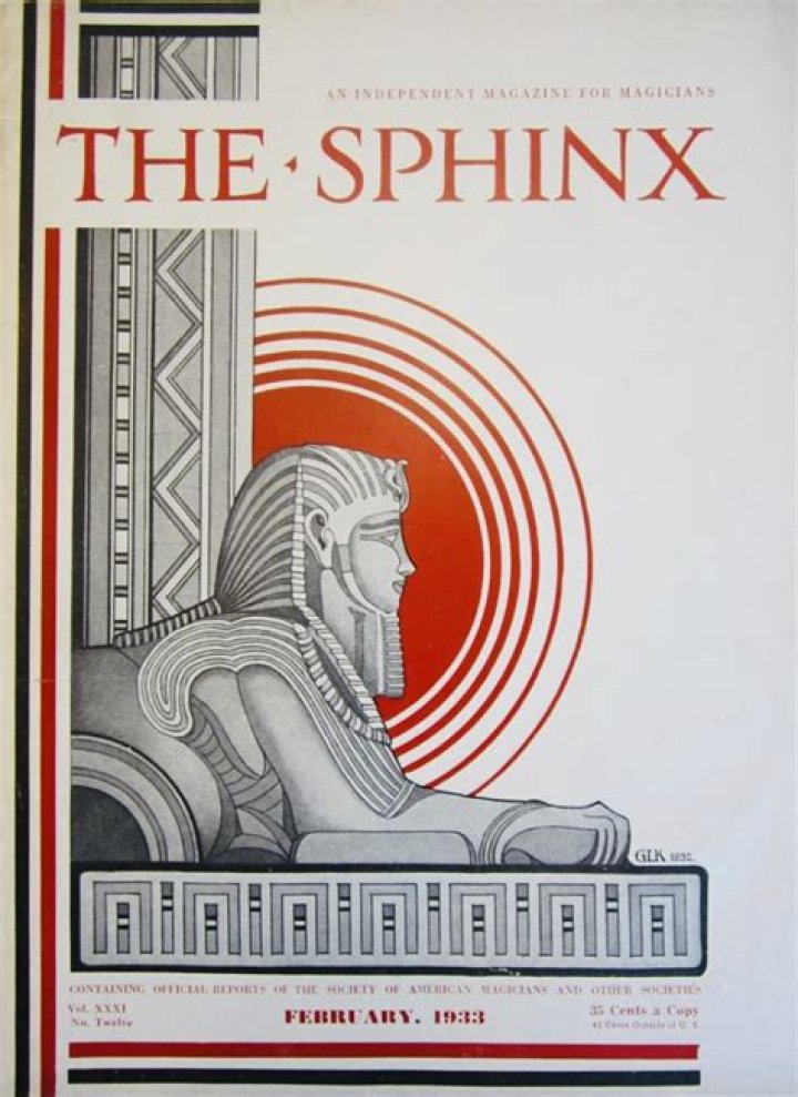 Who created the Sphinx magazine?