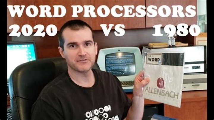 Who invented the word processor?