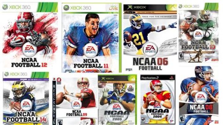 Who is on the cover of NCAA football games?