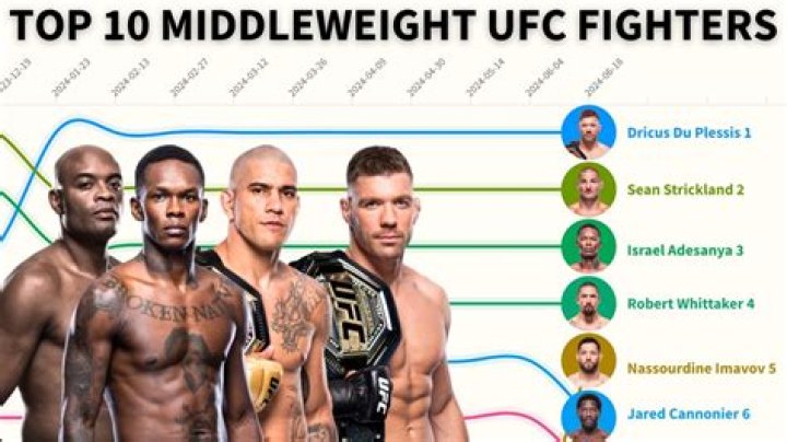 Who is the best middleweight in UFC?