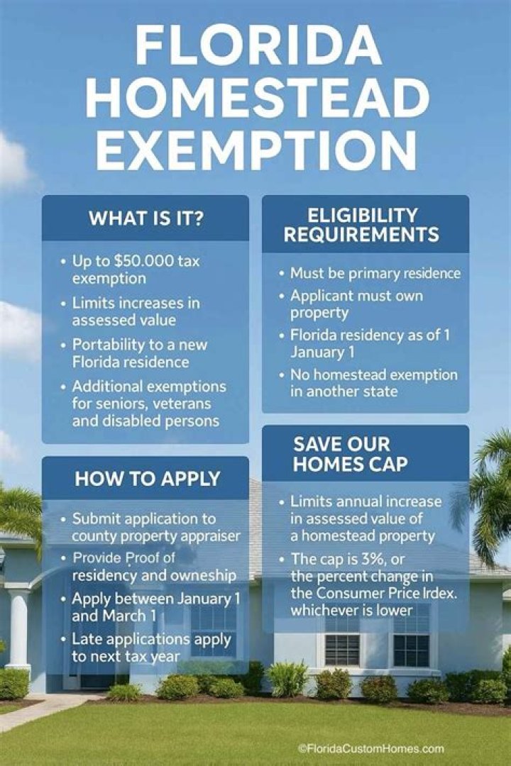 Who qualifies for homestead exemption in Florida?