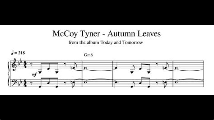 Why did McCoy Tyner leave Coltrane?