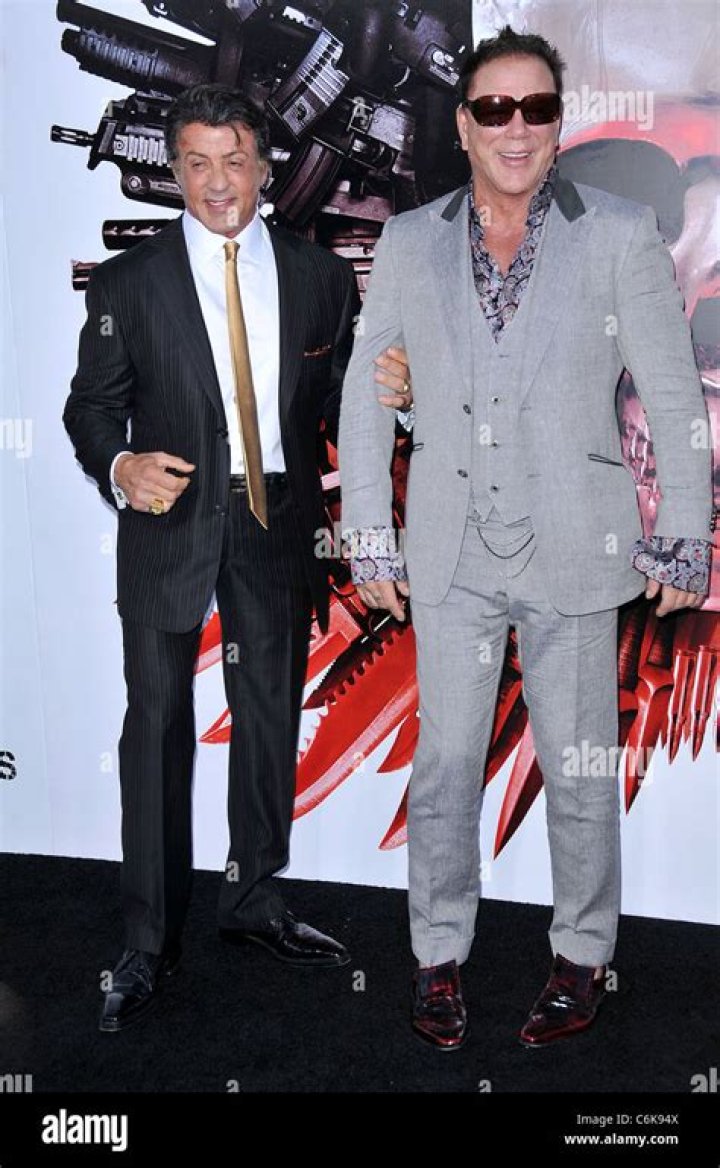 Why didnt Mickey Rourke do Expendables 2?