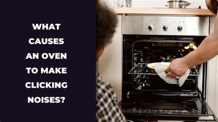 Why does gas oven make weird noises?