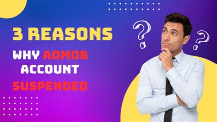 Why is AdMob account banned?